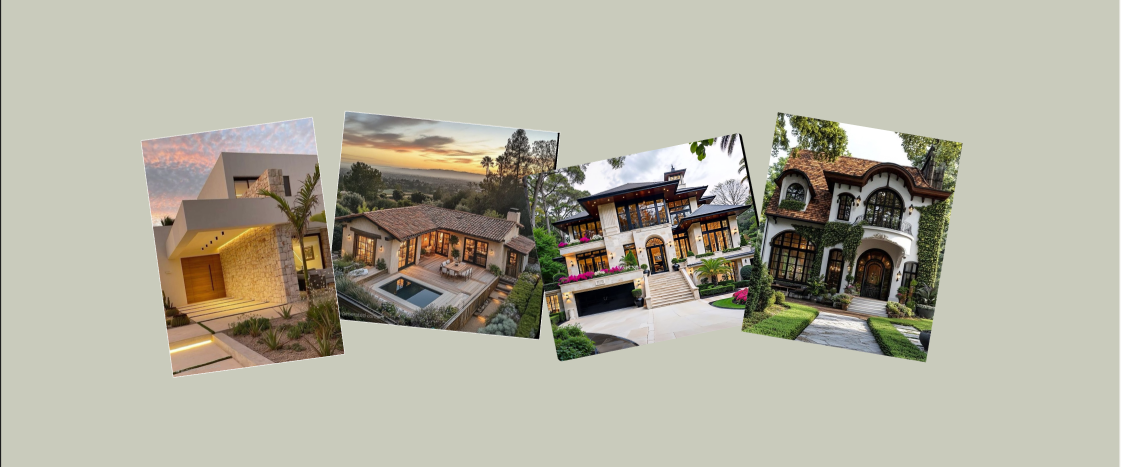 examples of houses financed with loans